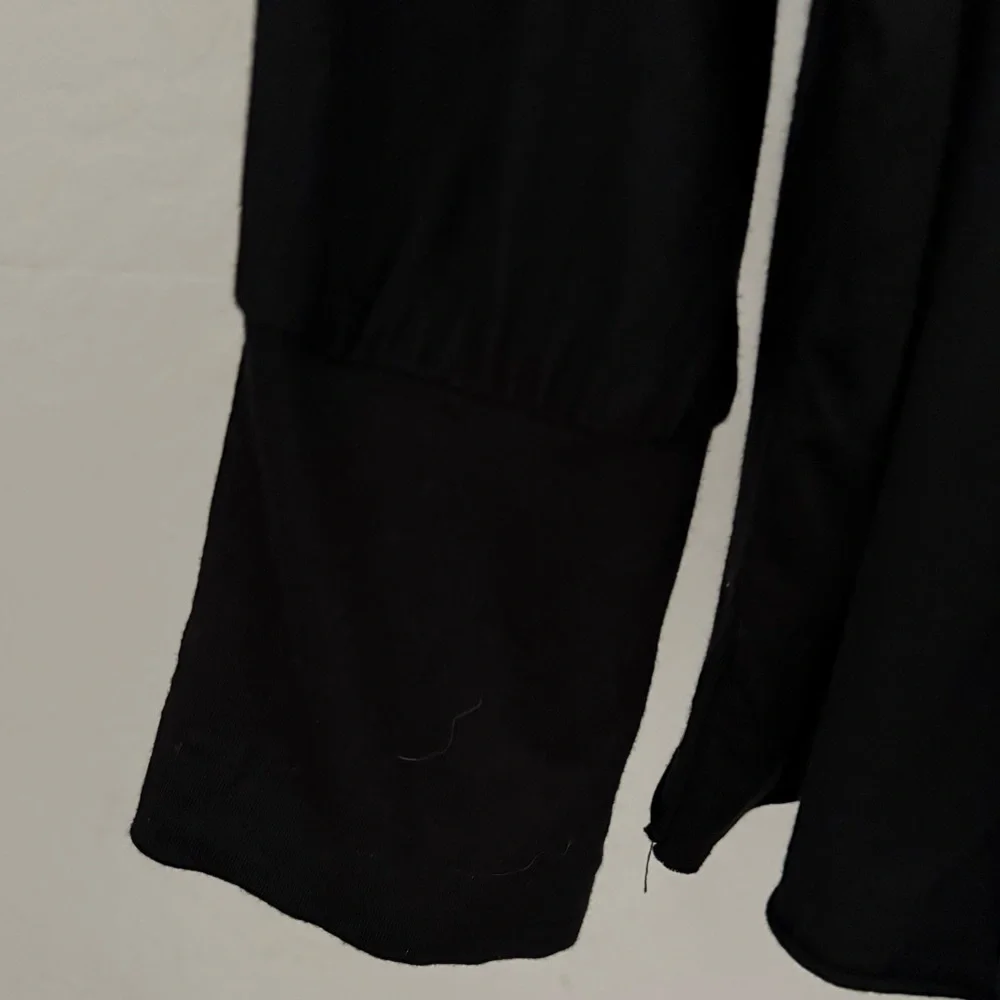 Testimony Los Angeles Black Soft Jersey Cardigan Jacket with Stud Detail - Picture 5 of 9